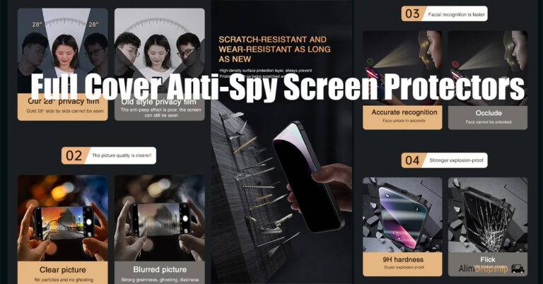 Enhancing Privacy and Protection: The Rise of Full Cover Anti-Spy Screen Protectors for iPhones